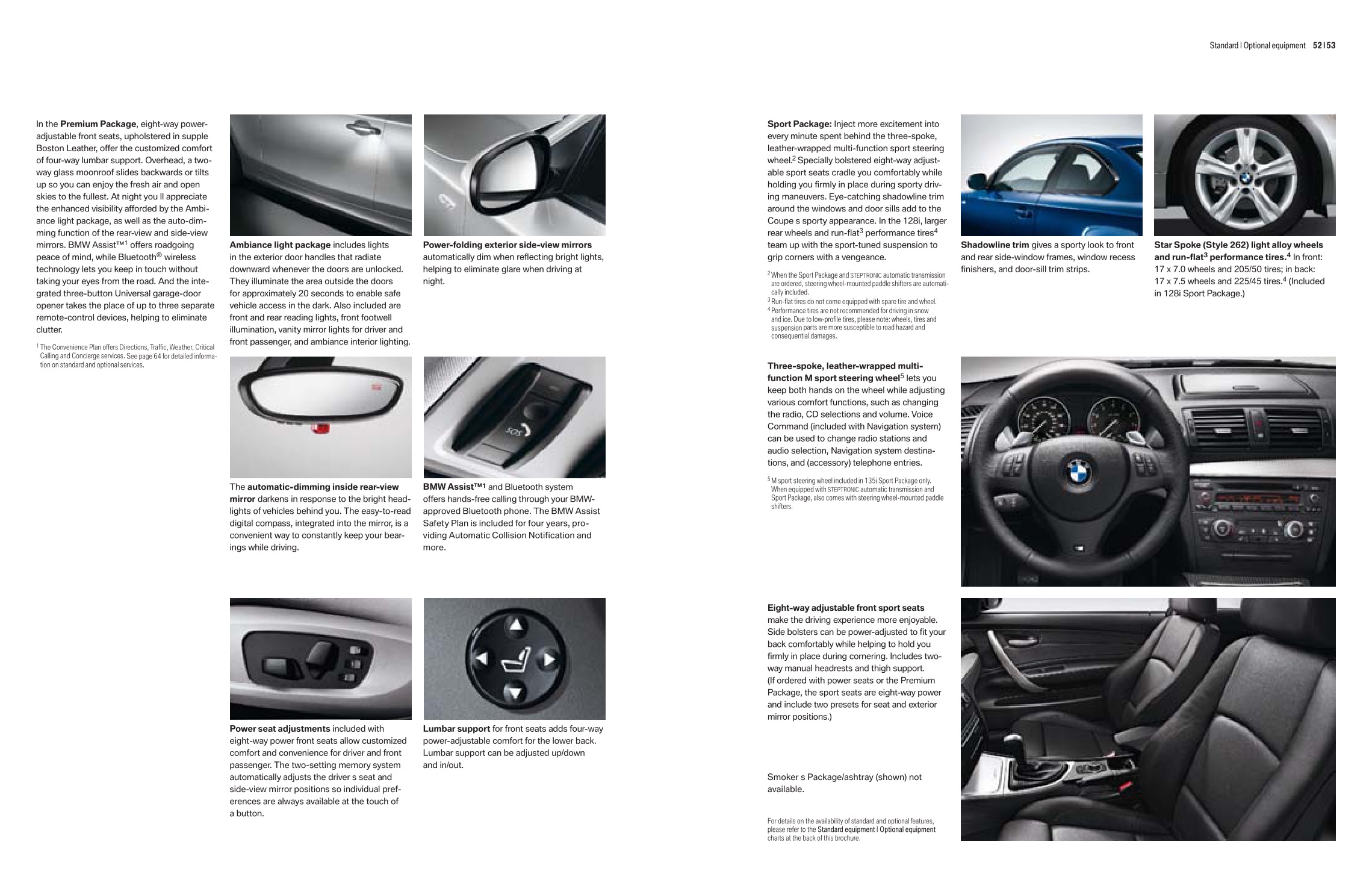 2010 BMW 1-Series Coupe Brochure Page 29